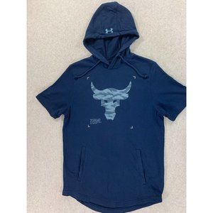 Under Armour Project‎ Rock Loose Fit Hoodie Shirt (Men's Medium) Blue